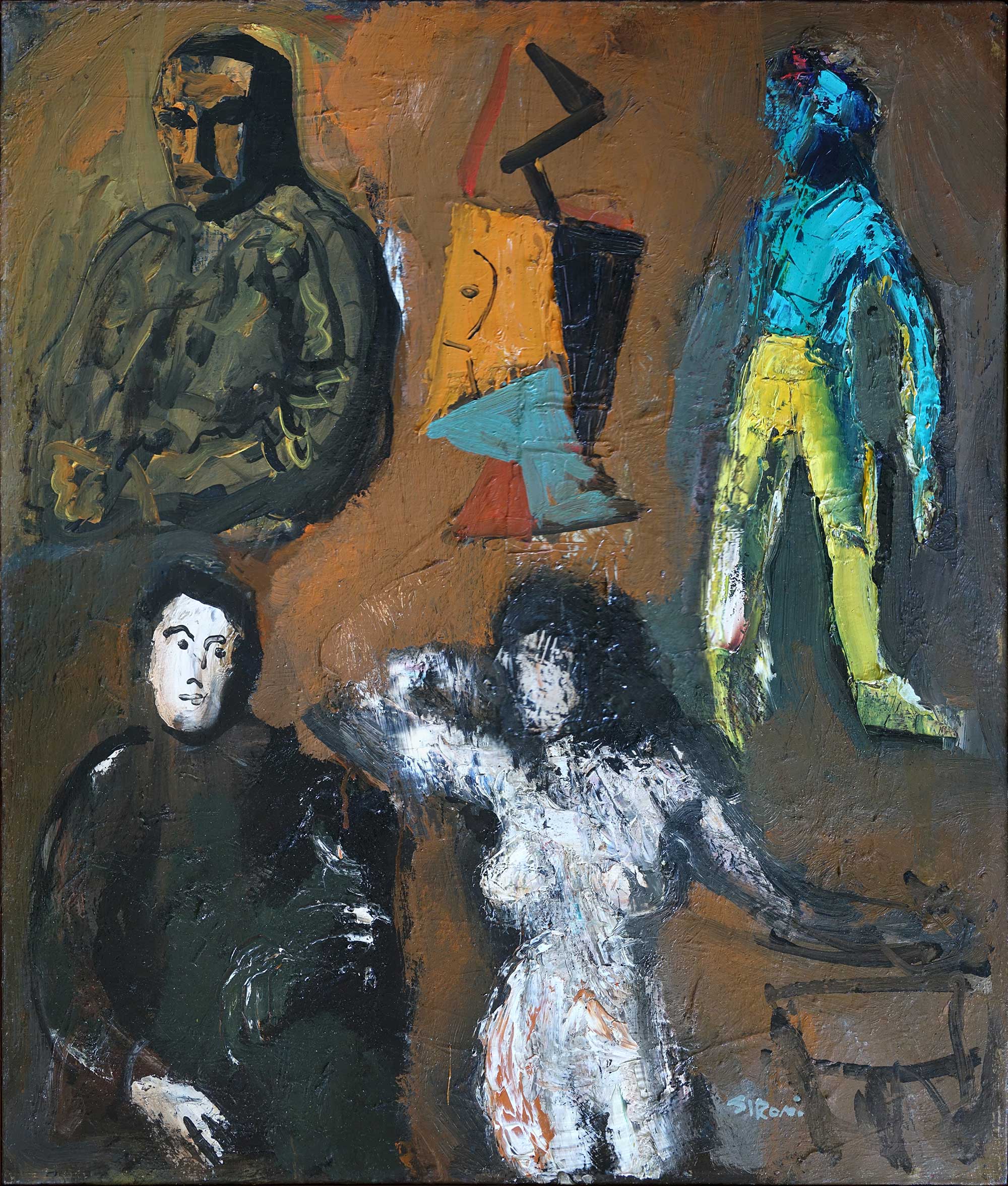 immagine della mostra Mario Sironi. Solennità e tormento.