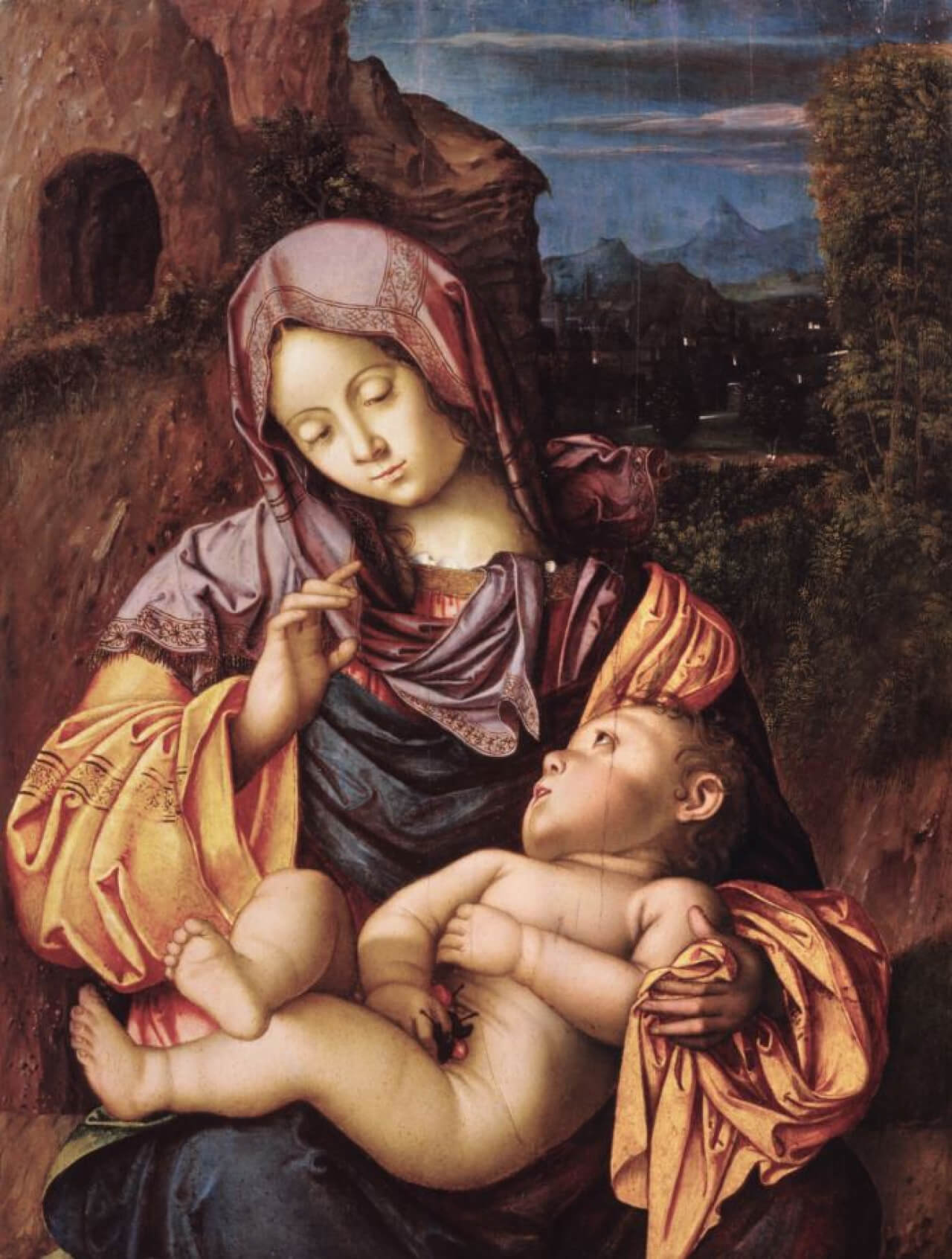 La Madonna col Bambino
