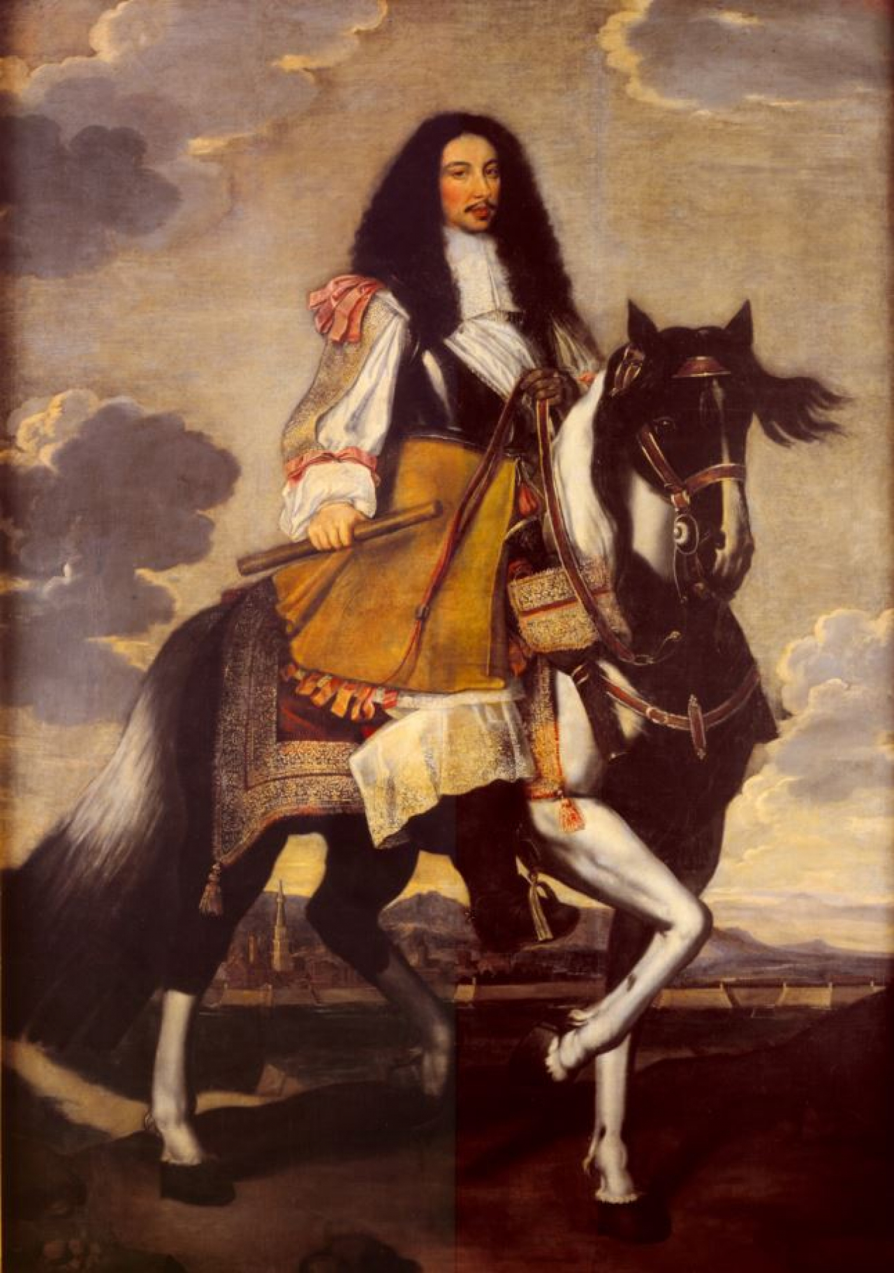 Ritratto di Francesco I a cavallo