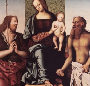 La Madonna col Bambino tra i santi Giovanni Battista e Girolamo