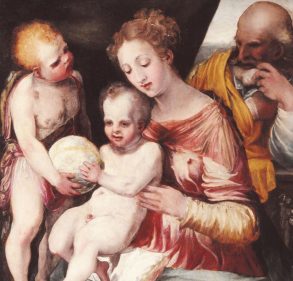 La Sacra Famiglia con San Giovannino