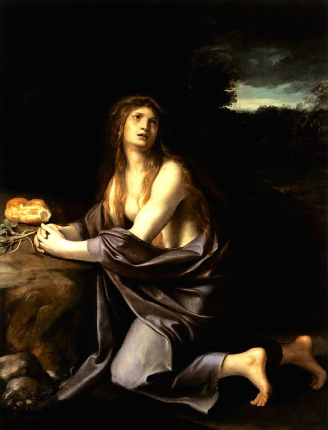 La Maddalena in meditazione