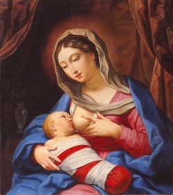 La Madonna che allatta il Bambino