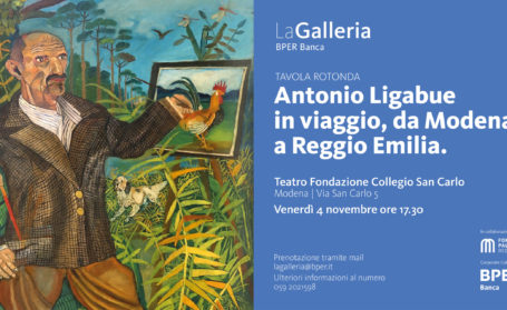 Antonio Ligabue in viaggio, da Modena a Reggio Emilia.